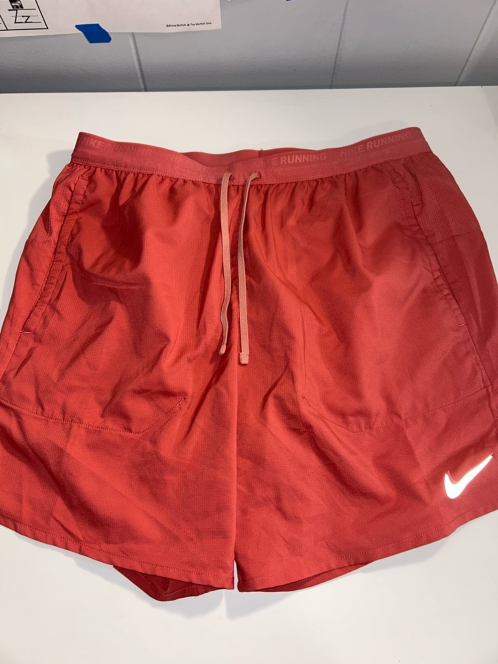 Nike Running Women’s Dri-Fit Athletic Work-Out Shorts with Liner Size M